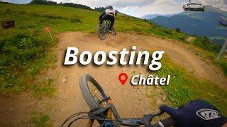 Ripping Laps POV Down Châtel Bikepark