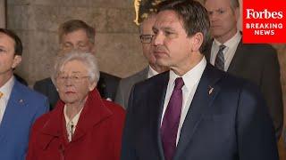 FULL BRIEFING: DeSantis And More GOP Governors Discuss Upcoming Working Relationship With Trump