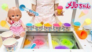 Colorful Ice Cream Shop Playset | Orbeez Crush Ice Cream , Baby Born , Nenuco