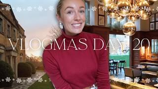 THIS WAS A MINDBLOWING EXPERIENCE  Vlogmas Day 20  Christmas in the Cotswolds 