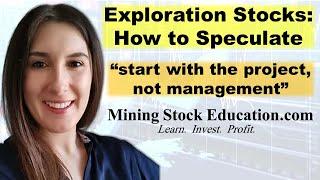 How to Speculate in Mineral Exploration Stocks with Geologist Joanna Ponicka