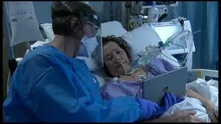 BBC South East visit The Royal Sussex County Hospital ICU May 2020