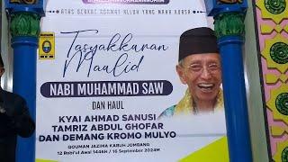 Haul Mbah Sanusi, Mbah Demang Kromo Mulyo Kabuh Jombang. Shiddiqiyyah