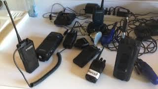 My walkie talkie collection