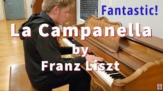 LA CAMPANELLA by Liszt played by Jadon (Second Recording)