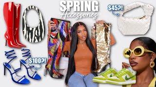 *HUGE* Spring Accessories Haul 2023 - Bags, Shoes, Jewelry + Designer  Dupes!