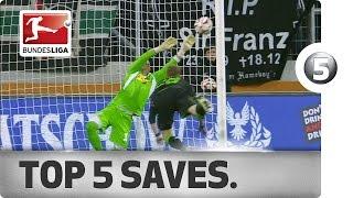 Top 5 Saves -  Neuer, Zieler and More with Incredible Stops