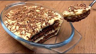 Homemade Dessert in 5 Minutes! Everyone is looking for this recipe! Simple, quick and delicious!