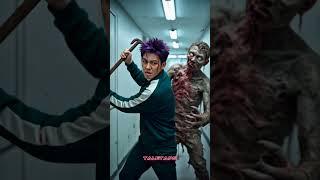 Thanos Escaped Squid Game… But Now He's Running From Zombies | Passo BEM SOLTO | #ai #thanos