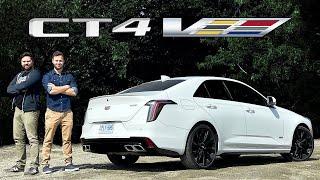 Cadillac CT4-V Quick Review // Four-Door Camaro...Sort Of