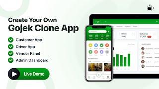 Launch Your Own Gojek Clone App | Live Demo | Fully Customizable - Code Brew Labs