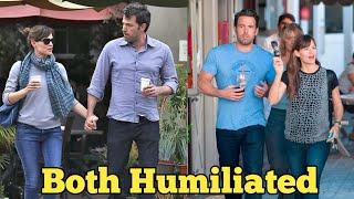 Ben Affleck and Jennifer Garner Mocked by fans as they walk on street