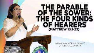 The Parable of the Sower: The Four Kinds of Hearers