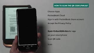 How to scan the QR code? | PocketBook