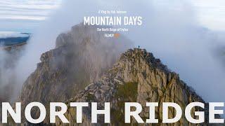 The North Ridge of Tryfan Grade 1 Scramble at sunrise on a beautiful morning - Mountain Days Vlog