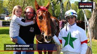 BENJAMIN ROCHARD | DRIVER DE HEDIC GÉMA | QUINTÉ DU SAMEDI 23 NOVEMBRE À PARIS VINCENNES