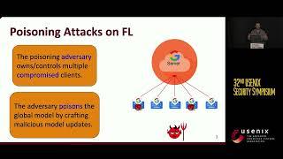 USENIX Security '23 - Every Vote Counts: Ranking-Based Training of Federated Learning to Resist...