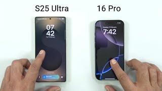 Samsung S25 Ultra vs iPhone 16 Pro - SPEED TEST