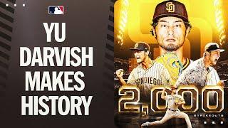 2,000 CAREER MLB STRIKEOUTS FOR YU DARVISH!  | ダルビッシュ有ハイライト