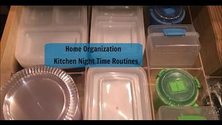 Home Organization | Kitchen | Night Time Work Stations