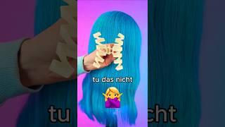 Einfache Frisur mit Haarklammer 🩷 #frisur #frisuren #frisurentutorial #haare #haarklammer #shorts