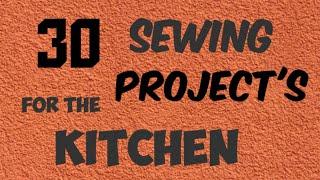 kitchen sewing projects | DIY with Hema