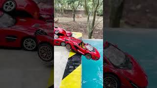Cars Fall In The Water Welly Cars 906