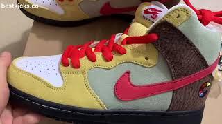 Color Skates x Nike SB Dunk High Kebab and Destroy