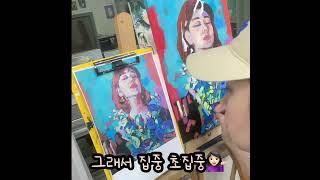 #제이뮤 #art #그림그리기 #oilpainting #유화그림 #러프한그림 #그림 #jaymu #미술 #인물화그리기 #습작 #drawing#제이뮤드로잉