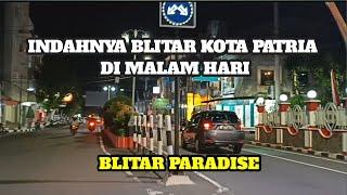 Pemandangan Kota Blitar di Malam Hari - Cinematic