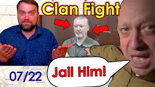 Update from Ukraine | Girkin (Strelkov) Jailed | Ruzzian Clans eat each other | Milirary map Review