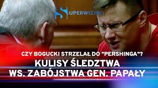 Były policjant: Bogucki nie zabił ani gen. Papały, ani "Pershinga". Wokół reportażu "Superwizjera"