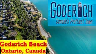 GODERICH Ontario Canada I The Prettiest Town in Canada I Goderich Beach