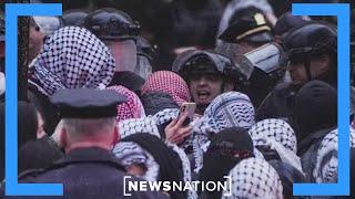 Police clear pro-Palestinian protesters from Barnard College library | NewsNation Now