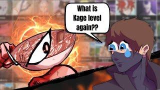 Noodles Reacts to Swagkage's "Kage Level" Tier List