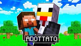 BELLAFACCIA ADOTTA IL FIGLIO DI HEROBRINE E DIVENTA SUO PAPA'! *BABY HEROBRINE* - MINECRAFT ITA