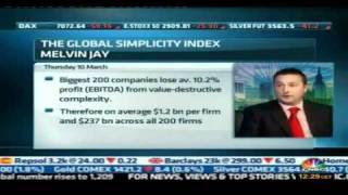 Global Simplicity Index 2011 CNBC Interview 10/03/11