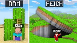 Billy Arm vs Semlaki Reich GEHEIME BASIS Bau Challenge in Minecraft