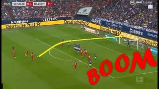 Robert Lewandoski Amazing Free Kick / Hat-trick vs Schalke 04