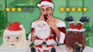 I Paid Bakeries $1000 to Make Santa CHRISTMAS CAKES