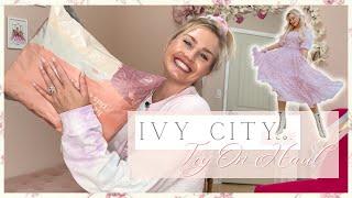 Trying IVY CITY CO Dresses for the 1st time