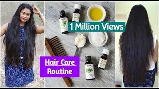 My Hair Care Routine for Long & Healthy Hair| Sushmita's Diaries