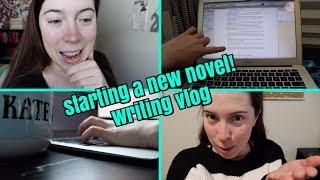 starting a new story! // RANDOM WRITING VLOG