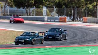 GT3 vs MX5 Turbo!!! Primeira vez em PISTA, LINDO!!!