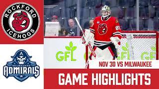 Highlights vs Milwaukee 11/30/24