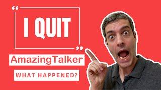 Why I QUIT teaching on AmazingTalker