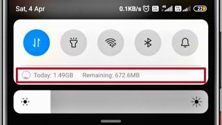 How To Show Data Usage In Notification Bar On Mi, Redmi, Xiaomi, POCO | Data Usage Kaise Set Kare