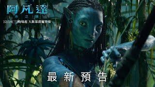 《阿凡達：水之道》 最新預告 12/14 (三) 晚場起_IMAX 3D大銀幕戲院震撼上映