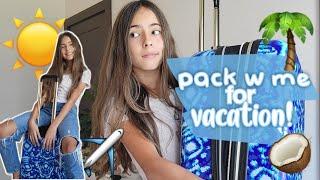 pack w me for vacation! | (going to florida!)