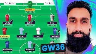 "JACKSON MUST START!" | FPL Salah's Team Reveal | Gameweek 36 | Fantasy Premier League 2023/24